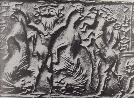 Gazelle Enkidu Lions